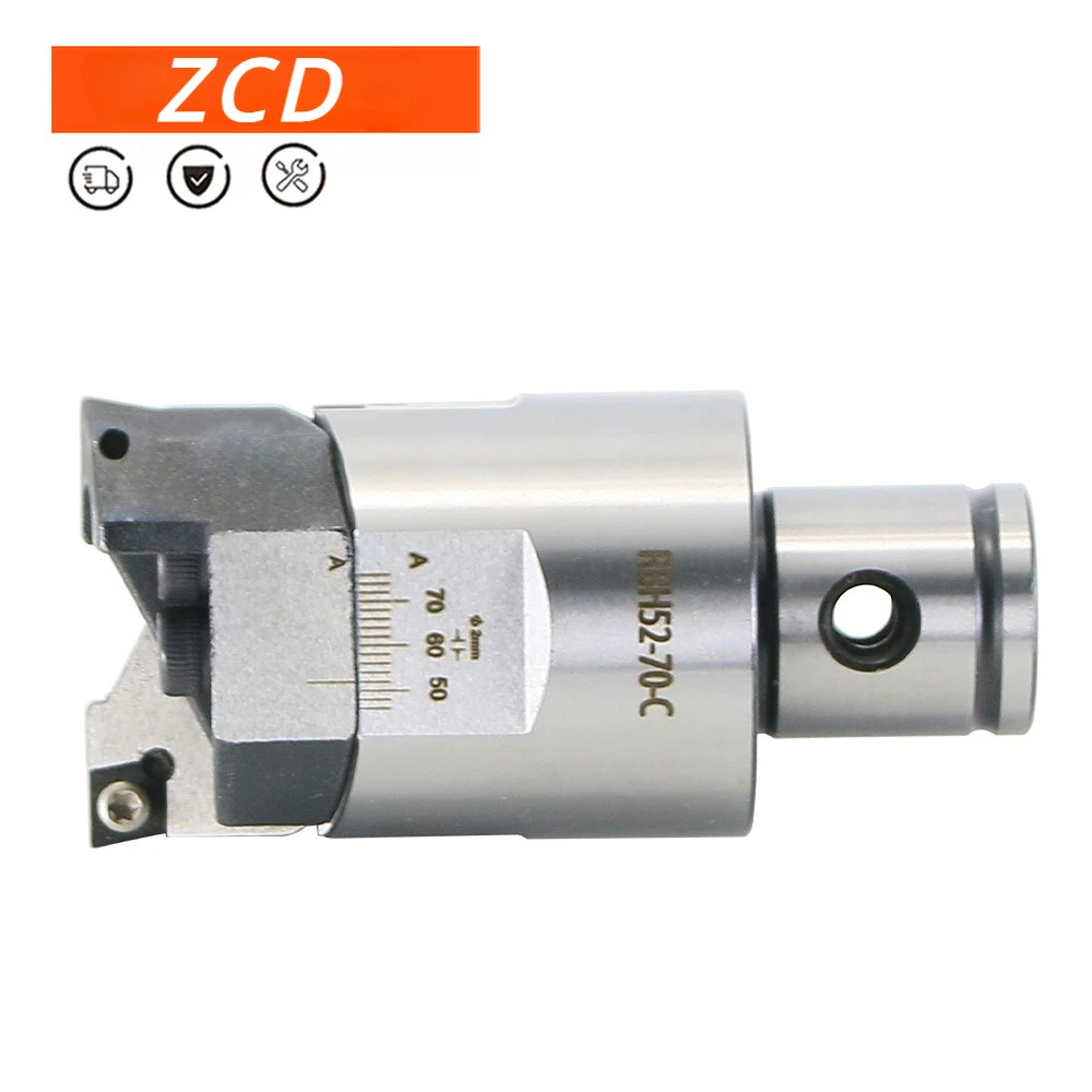 ZCD RBH Double-Edged CNC Adjustable BT30 BT40 SK40 Tool Holder RBH Boring Bar Boring Cutter Boring Handle LBK Rough Head