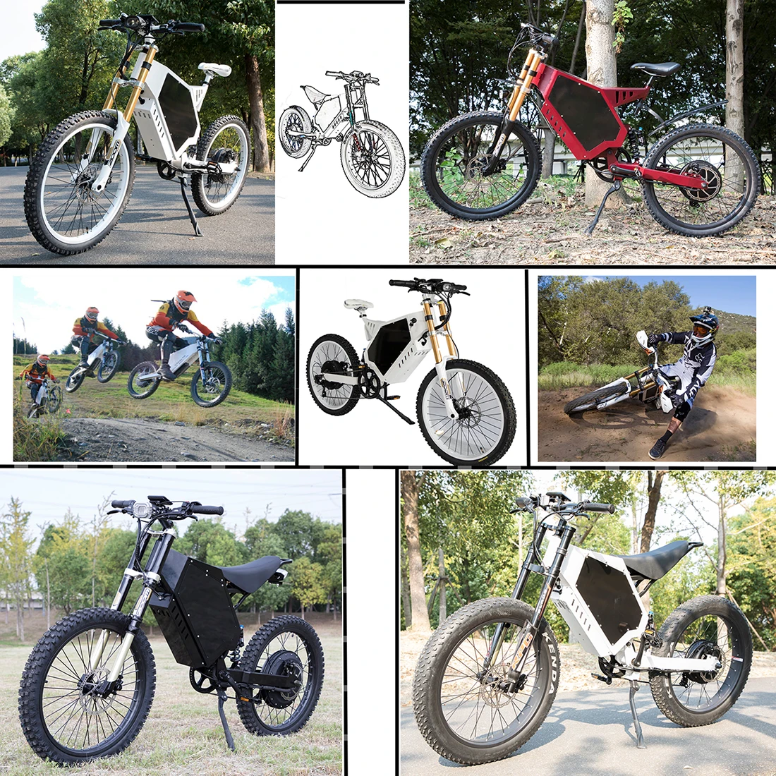 3000w best electric bike prices with 48v electric bicycle battery and bicycle tools and accessories