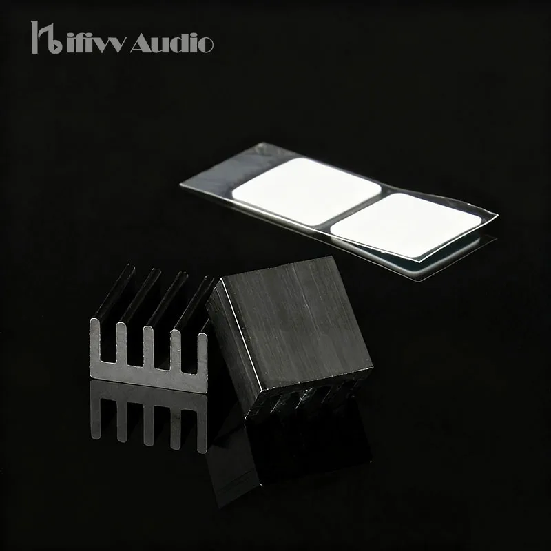 5 Pieces Aluminum Radiator For OP AMP TO-302 TO-39 TO-99 TO-220 TO-3 DIP8  TO-3P TO-247 Opamp IC Heat Sink HiFi DIY Radiators