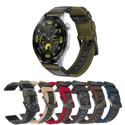 Nylon 22mm Strap For Huawei Watch GT 4 46mm Bracelet Correa Band For Huawei GT 2 Pro/GT 2E/GT 3 SE/GT Runner/Watch 3 4 Men Belt