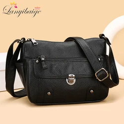 Brand Leather Crossbody Bags For Women 4 Colour Female Shoulder Messenger Sac Luxury Designer Ladies Shopper Handbags and Purses