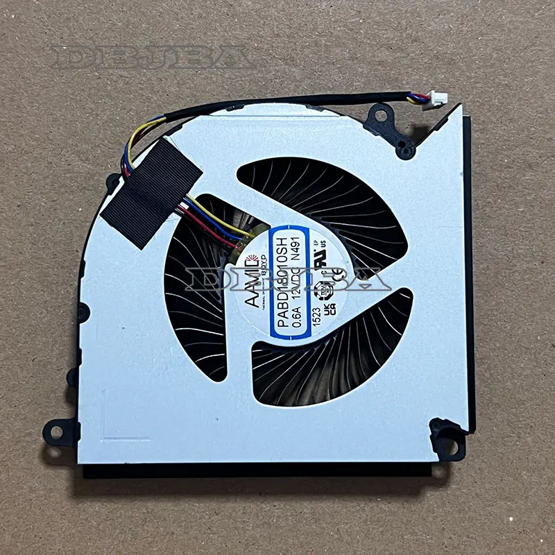 Laptop GPU Cooling Fan For MSI MS-17Q1 GT77 PABD18010SH N491 0.6A 12V