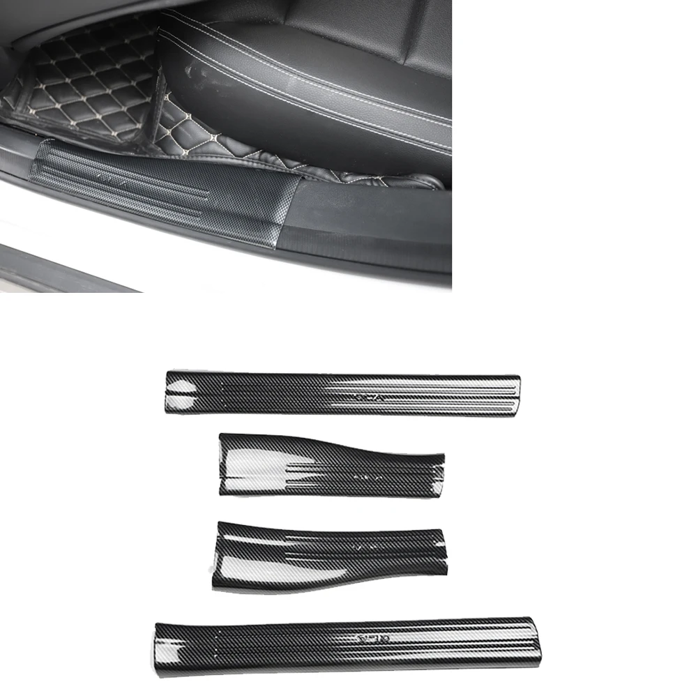 

Наклейка на пороги для Mercedes Benz CLA Class W176 C117 X156 GLA200/220/260 2013-2019