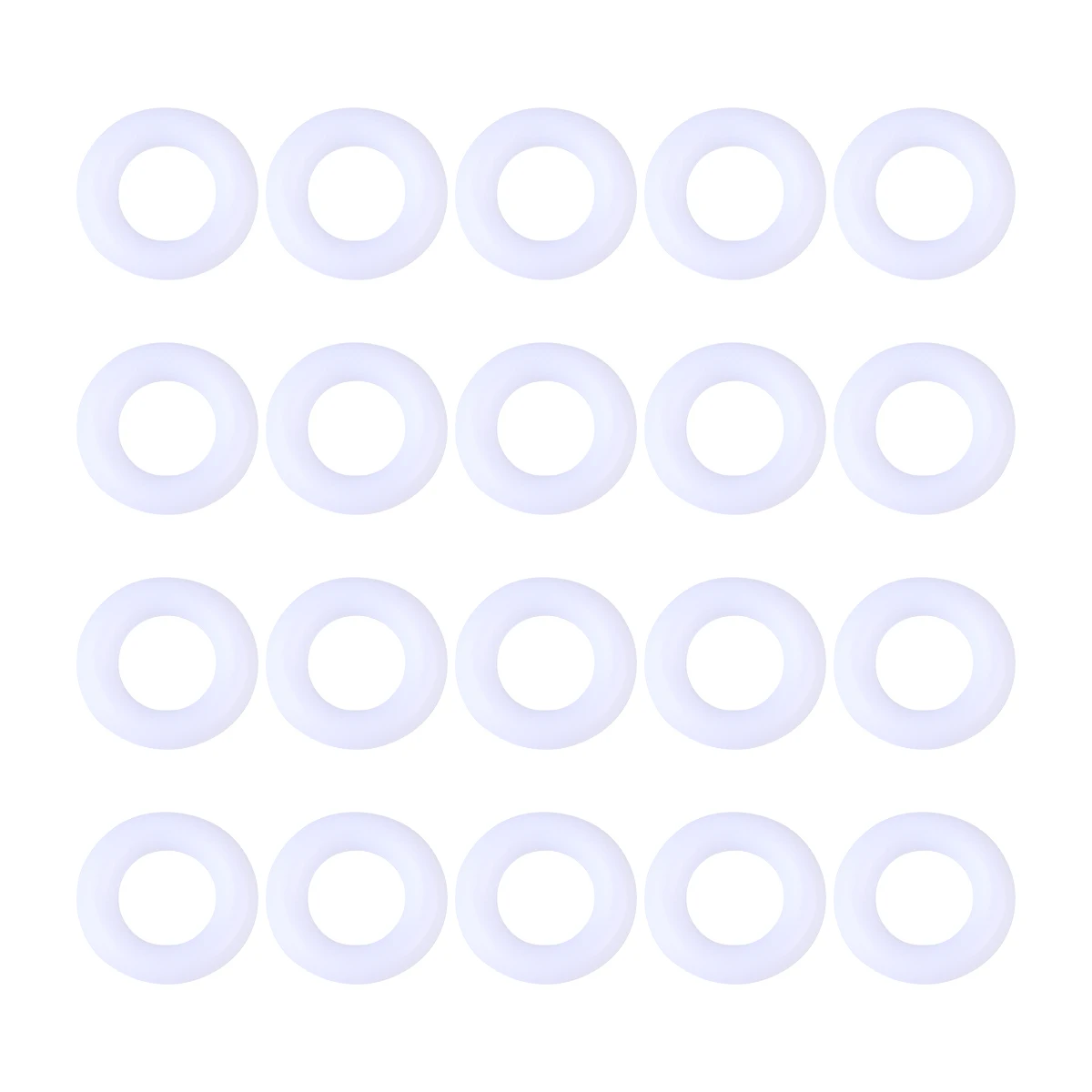 

800pcs Curtain Roman Rings Low Noise Smooth Slide Hanging Accessories for Folding Curtains Decor Hardware Home Decor