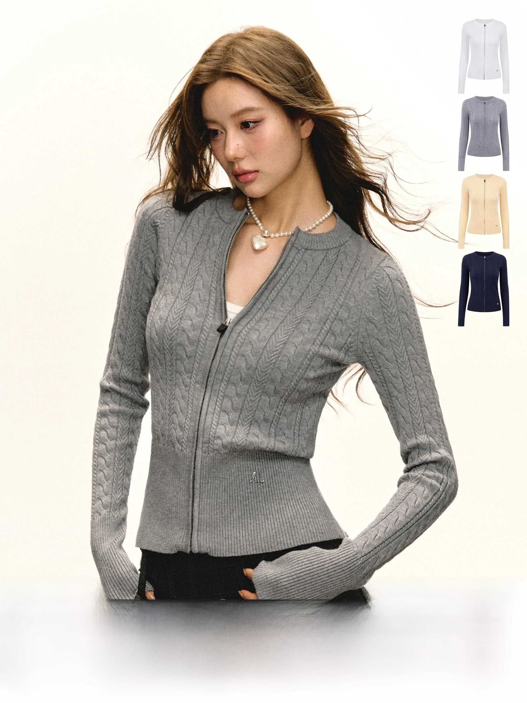 

Ariseism Women's Slim Fit Knitted Sweater Coat round Ne Tassel Cardigan Autumn New Sle Inner Wear Base irt Street Sle