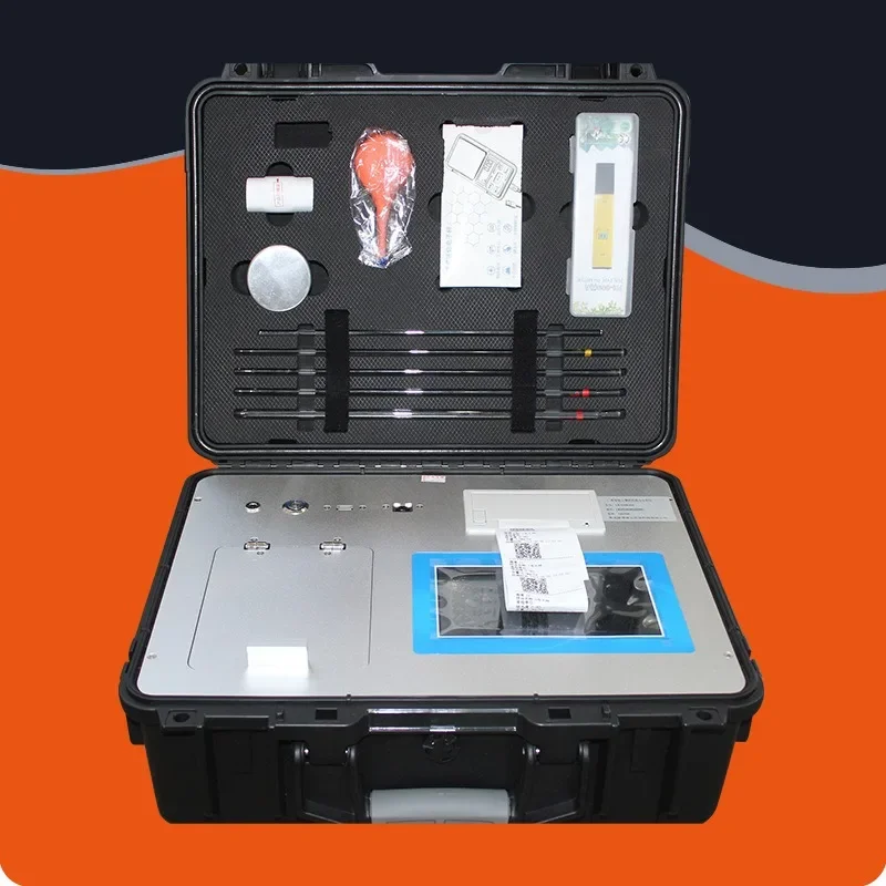 Electronic high-intelligence soil fertilizer nutrient detector, nitrogen, phosphorus and potassium pH, high-precision soil