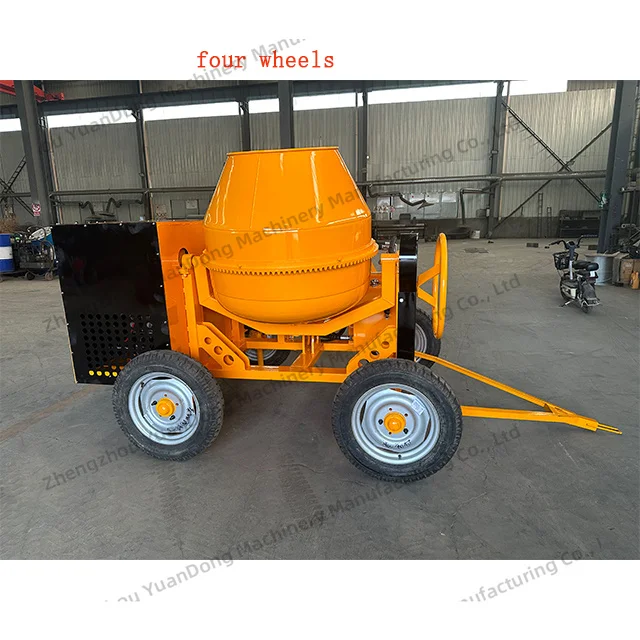 Mini misturadores concretos com carregamento automático 500L