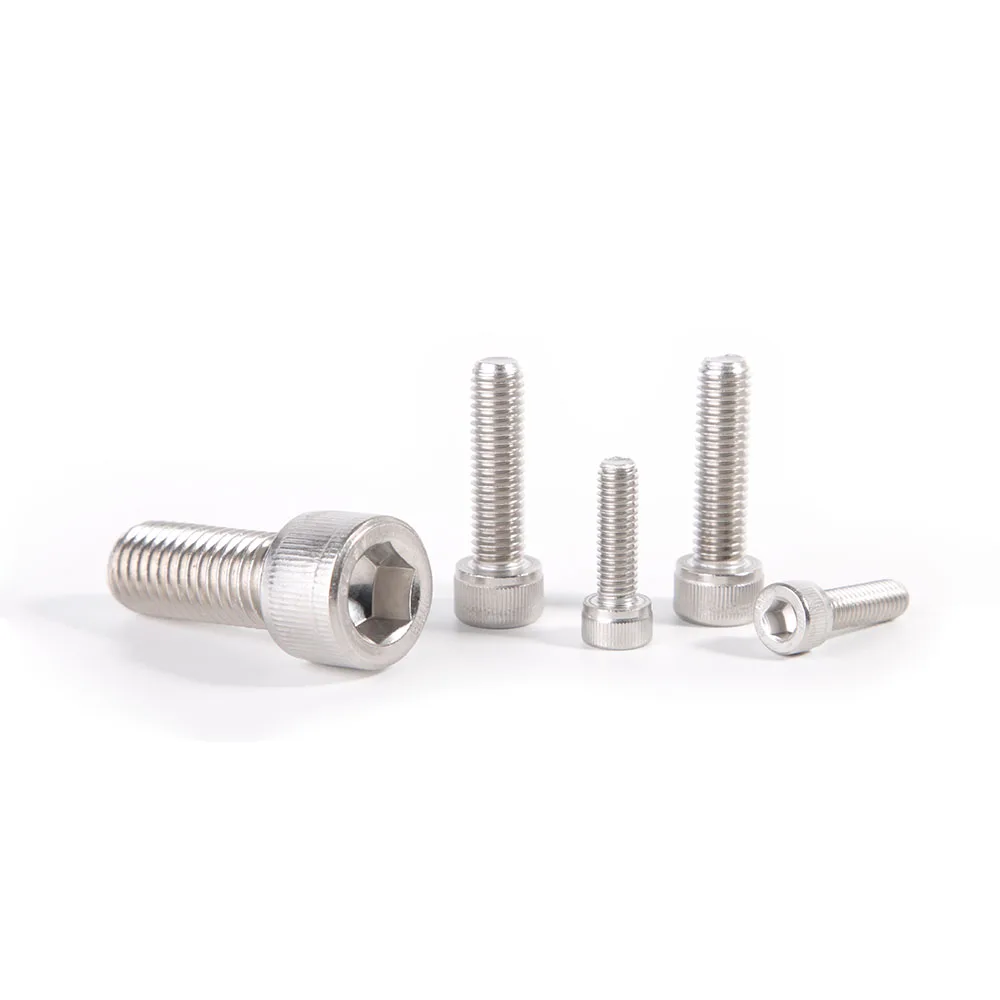 M3 M4 M5 M6 M8 M10 M12 DIN912 A4 316 Edelstahl Vollgewinde Sechskant Innensechskantschraube Innensechskantschraube – Detail 6