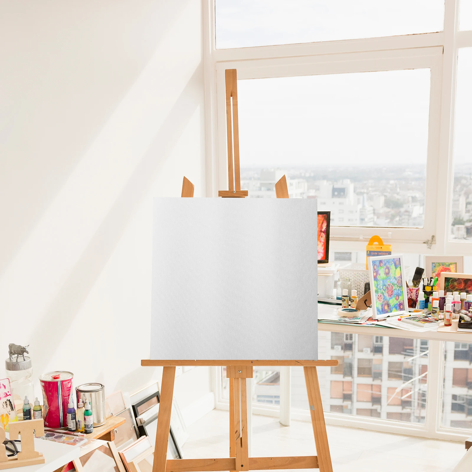 

10pcs Oil Sheet Hanging Drawing Canvas For Students Portable Cotton Painting Sheets Art Supplies Canvas Sheets For Oil Acrylic