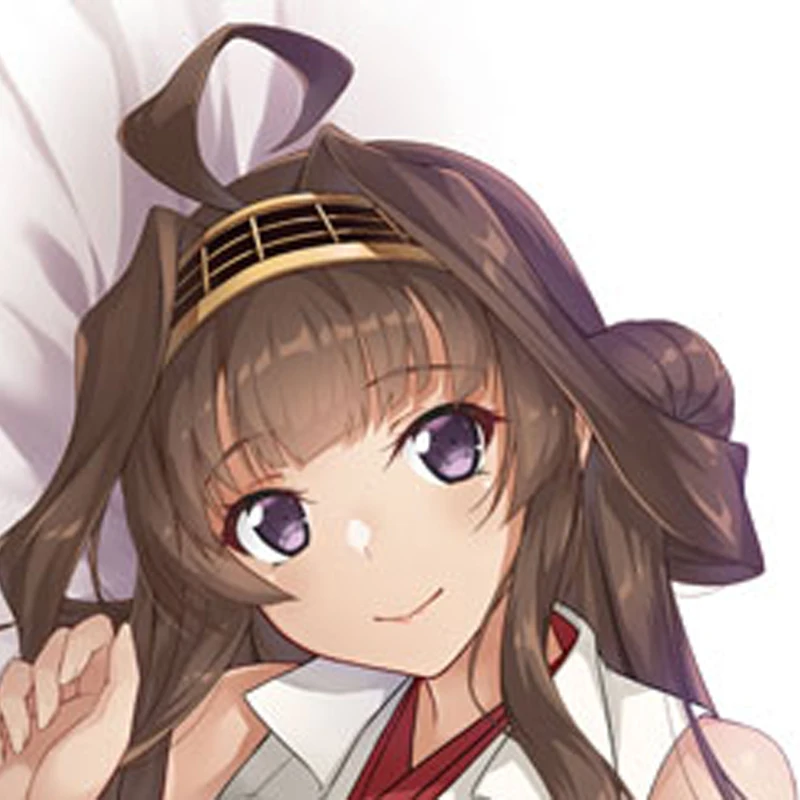

Dakimakura Anime Pillow Cover Kongou Double Sided Print 2Way Cushion Cover Xmas Gifts
