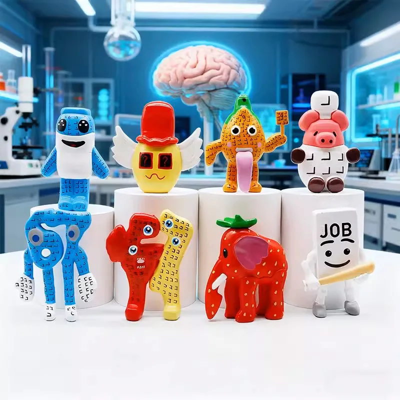 2026 جديد ستيل أ براينروت أزرق رقم. 9 رقم. 67 لعبة دمى البيت اللطيفة المحيطة باللون الأزرق رقم. 67 لعبة لهدايا عيد ميلاد الأطفال #1