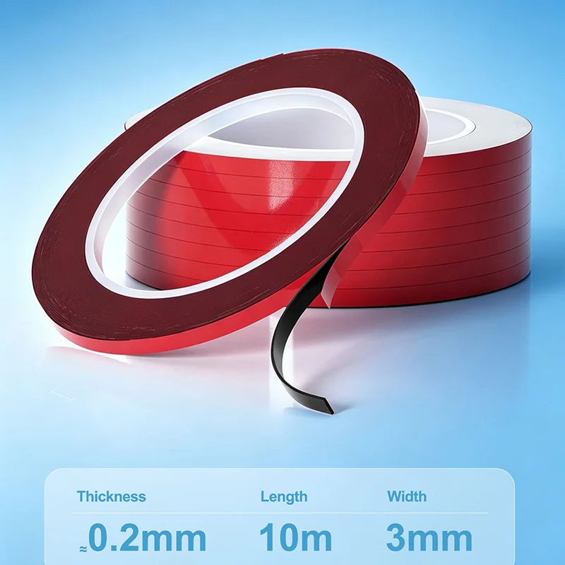 RELIFE HX2 Red Film Black Foam Double Sided Tape Strong Adhesion Shock Absorption Sealed Phone Screen Frame Repair Adhesive Tape