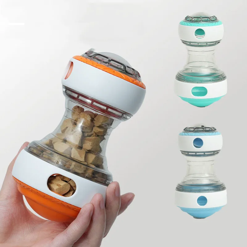 

Dog Slow Food Toys Interactive Roller Puzzle Snack Toys Dog Snack Dispenser Prevent Overeating Dog Chewing Pet Toys