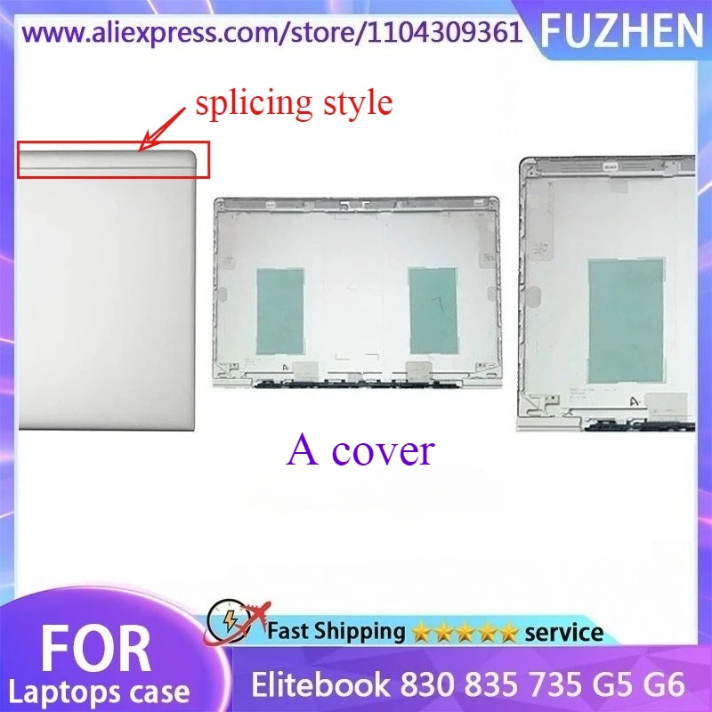 New Cover For Elitebook 830 835 735 G5 G6 Top LCD Back Cover Front Bezel Palmrest Upper Bottom Case L14926-001 L13674