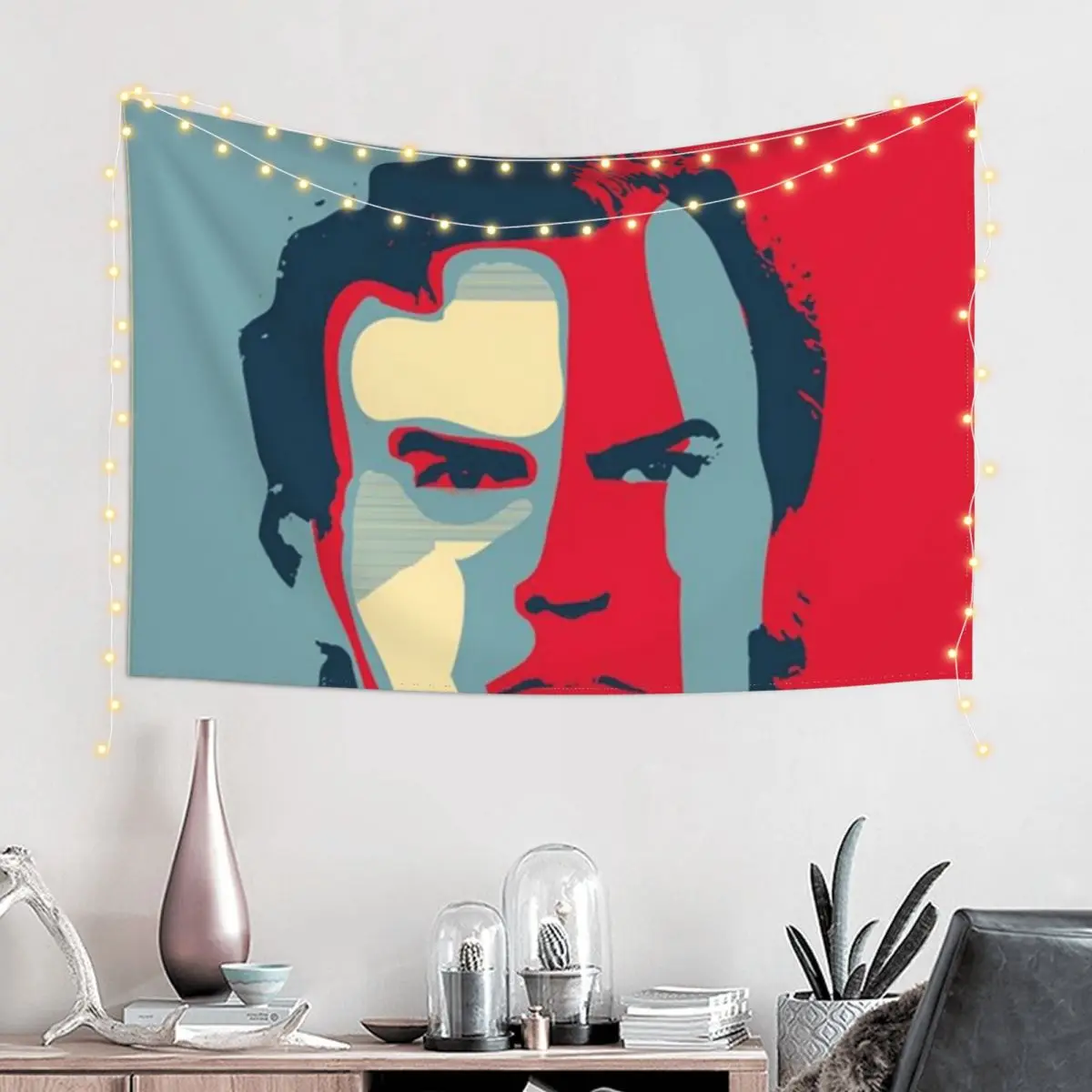 Panama Grunge Flag Tapestry House Decor Christmas Decoration Bedrooms Decor Tapestry