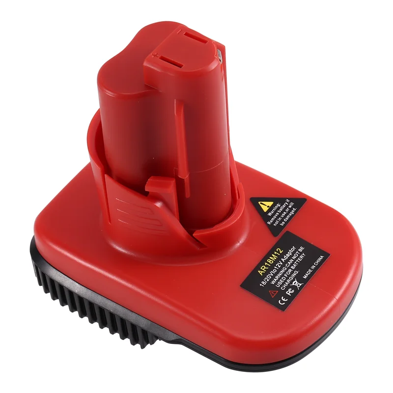 

A53Q-Battery Adapter For Aeg For Ridgid 18V Li- Battery Convert To For 12V Li- Battery Conversion Power Tool Sup
