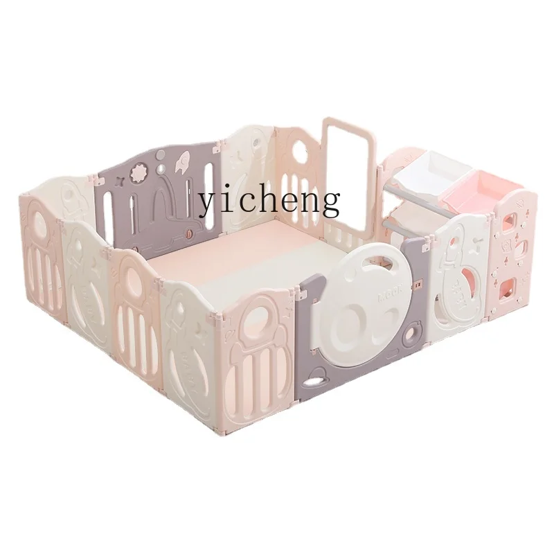 

YY Baby Game Fence Protective Grating Crawling Mat Child Play Mat Foldable