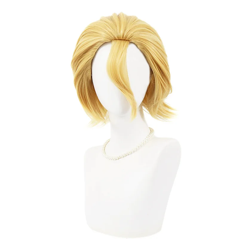 Anime Stanley Snider Cosplay Wigs 30cm Short Hair Dr.STONE SCIENCE FUTURE Costume Heat Resistant Synthetic Hair Party