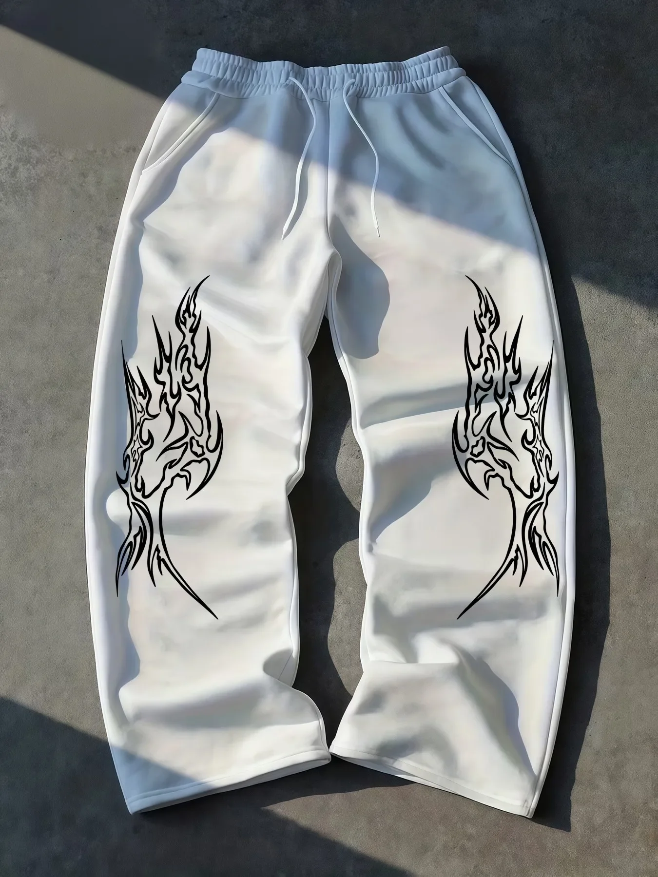 Men's/Kids Gothic Print Casual Jogging Sport Pants Multifunctional Couple Pants Fashion Hip Hop Pants Comfortable Sport Pants