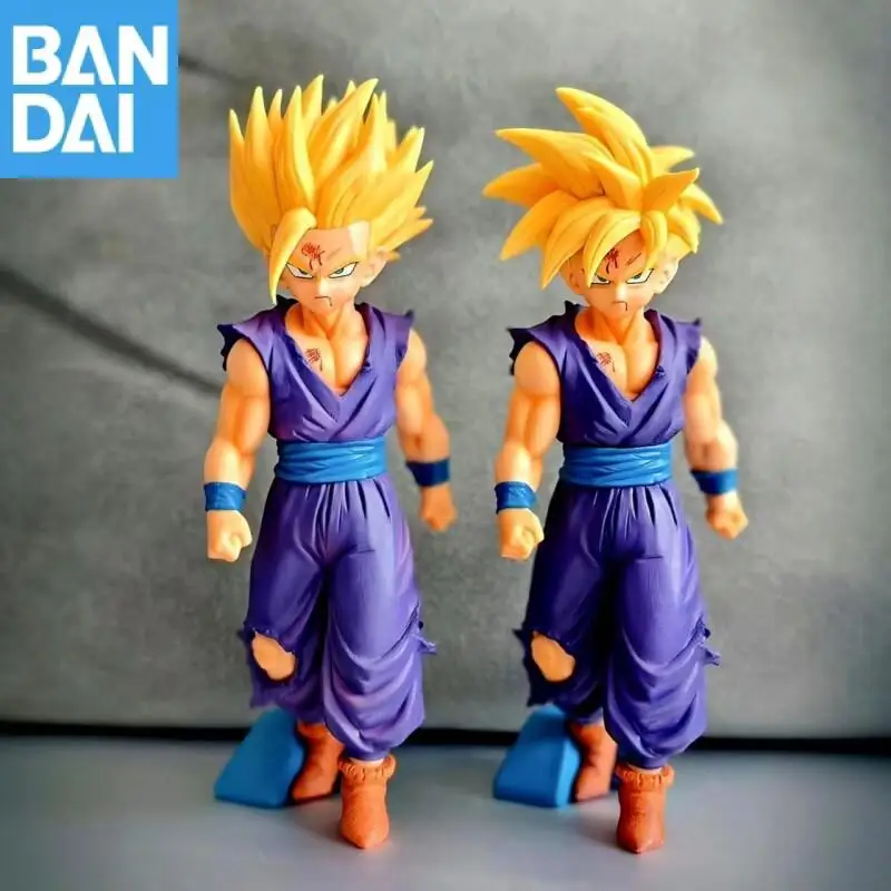 

Bandai Original Dragon Ball Z Solid Edge Works The Vol 5 Super Saiyan Son Gohan, новая аниме-фигурка в штучной упаковке, модель игрушки в подарок