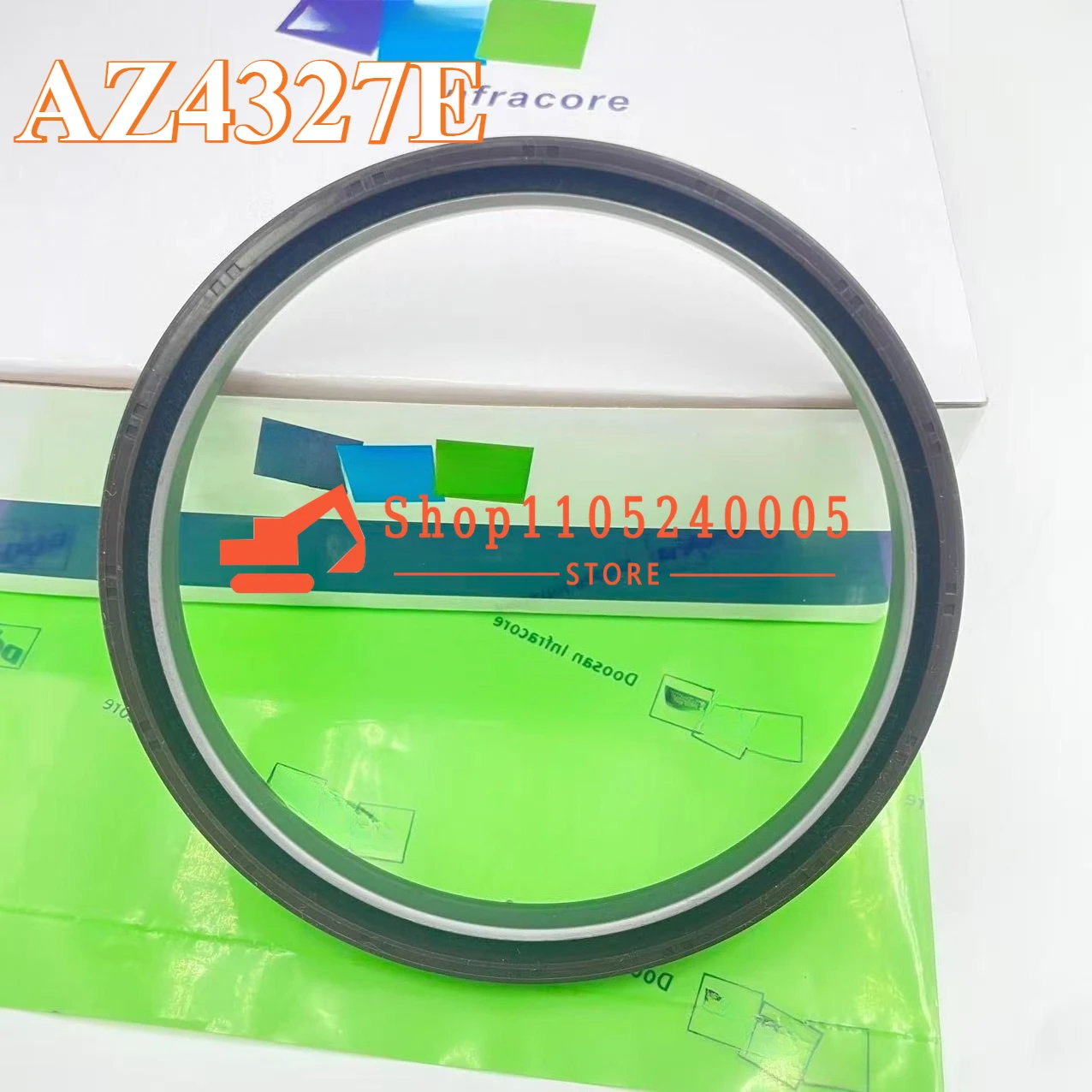 

AZ4327E Construction Machinery Oil Seal Crankshaft Oil Seal for D1146/DE08 Excavator Sealing Element