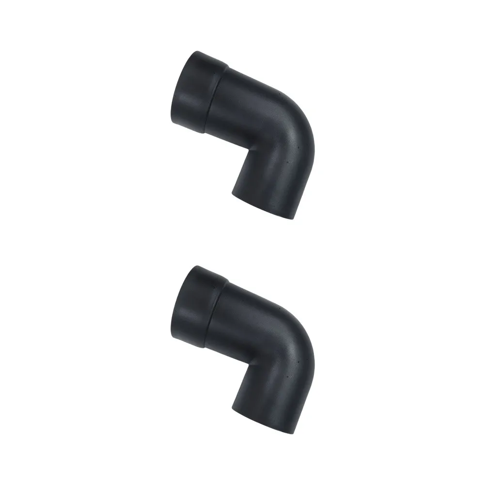Robust Plastic 90 Degree Elbow Replacement For Dustopper PRO Dust Collector To Reduce Clogging, Replacement Accessories