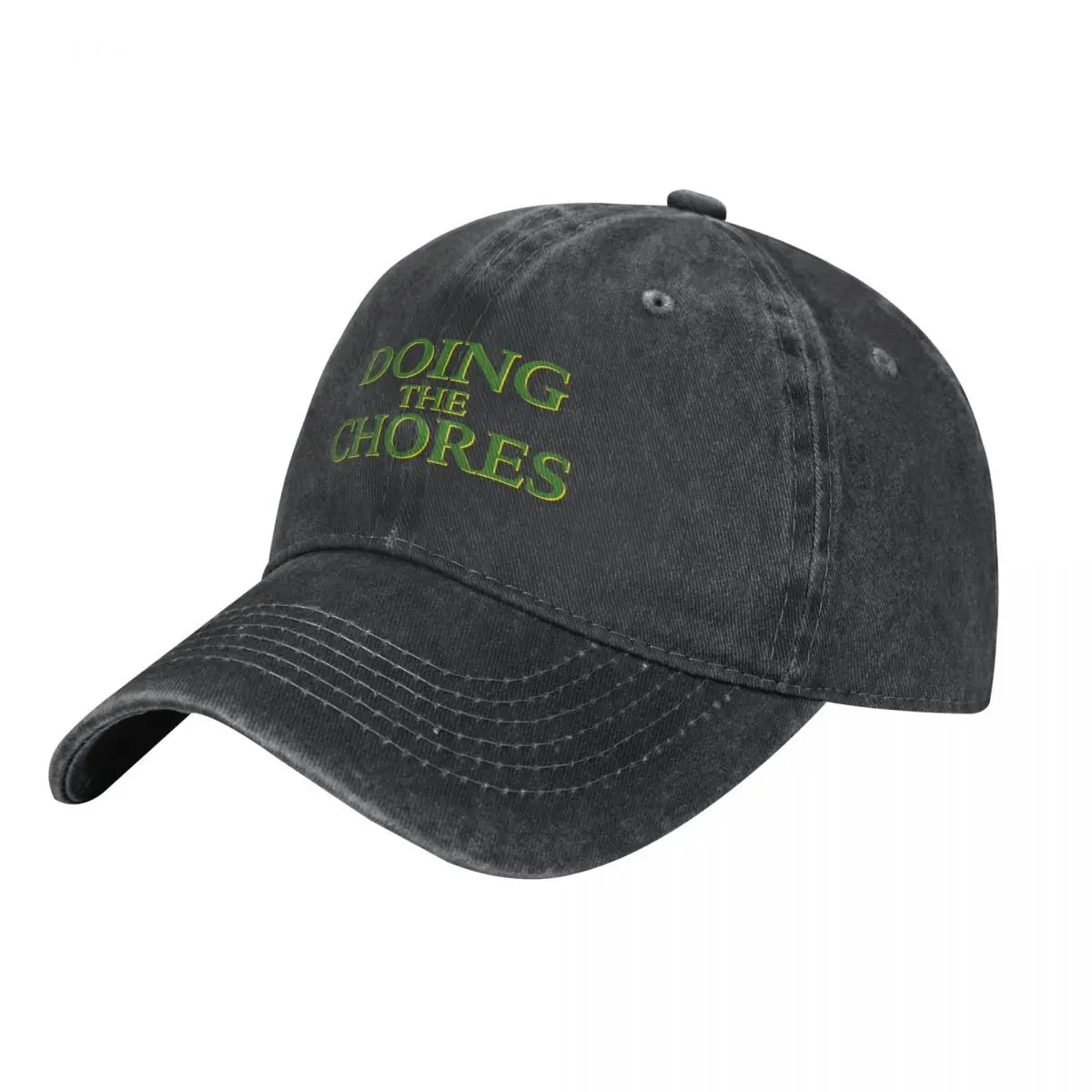 

Doing The Chores - Green Cowboy Hat black Trucker Cap birthday For Man Women's