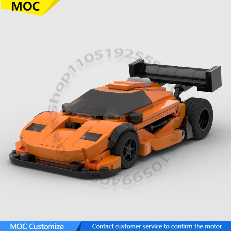 324ピース-スピードハイパーカー-1996-f1-lm-パイクスピーク-moc-カスタマイズ-モジュール式-組み立てブロック-モデル-テクノロジー-シンプル-diy-組み立ておもちゃ-ギフト
