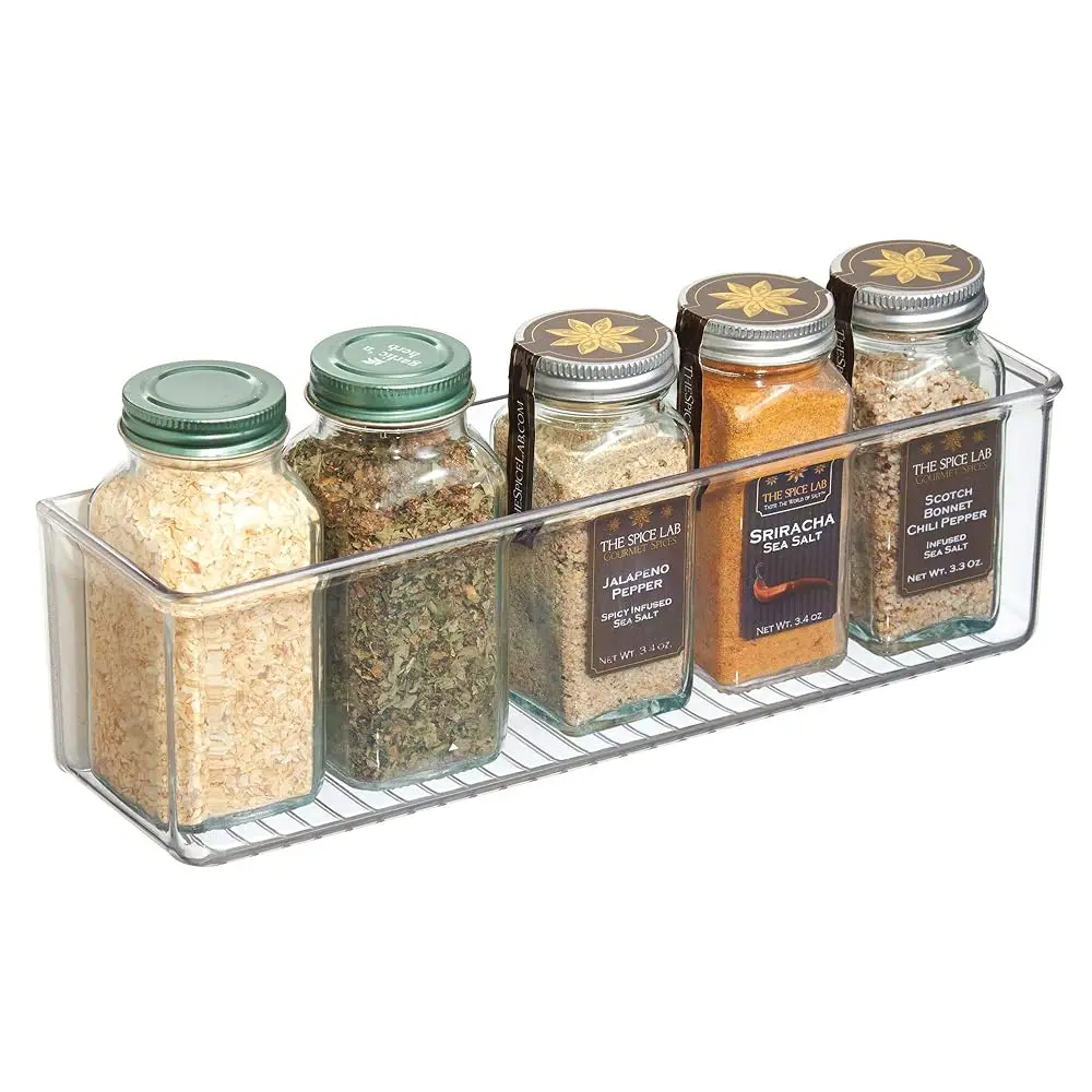 

Idesign Affixx Plastic Wall Mount Organizer For Kitchen, Bathroom, Office, Bedroom, Garage, Craft Room, 3"" X 11"" X 3.25"",