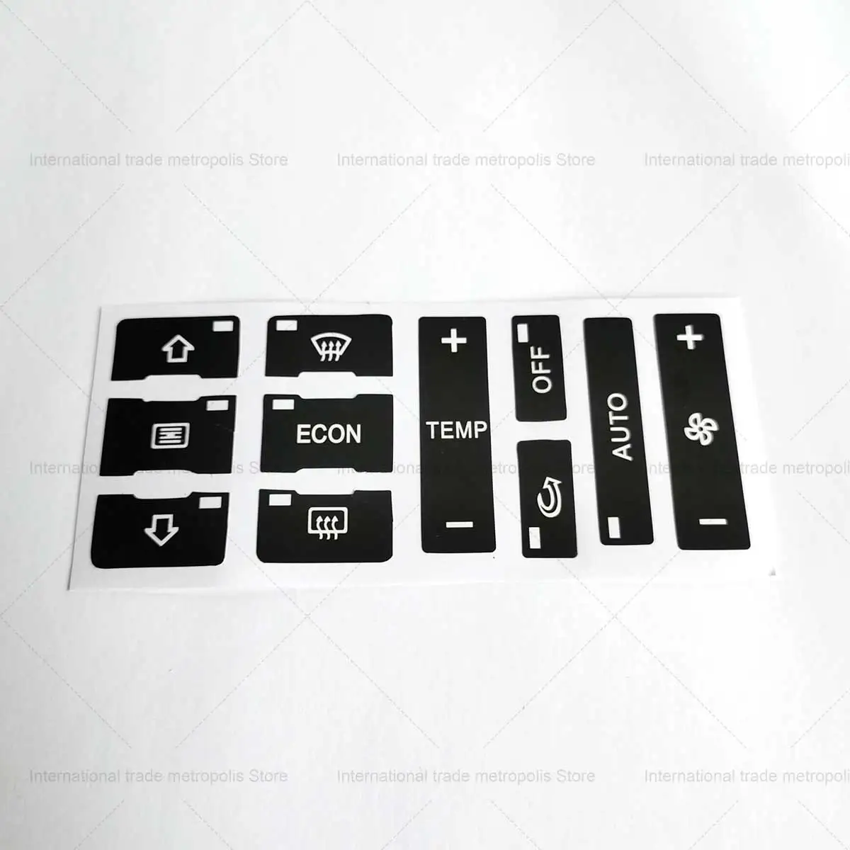 Kit de réparation de boutons de commande AC pour Audi A2 A3 8L, restauration des boutons usés, accessoires de panneau climatique de remplacement Direct