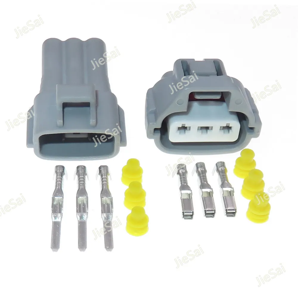 

3 Pin 90980-11607 90980-11020 Waterproof Female Auto Electrical Connector Car Plug Housing For Toyota