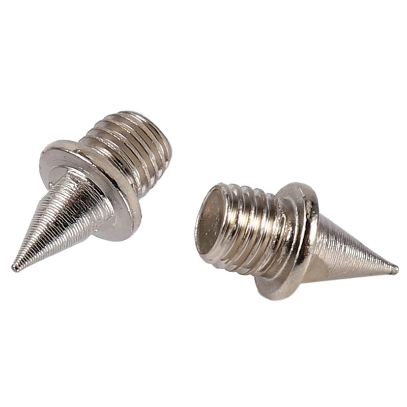 New 120Pcs Spikes Studs Cone Replacement Shoes Spikes For Sports Running Track Shoes Trainers Screwback Gripper 7Mm