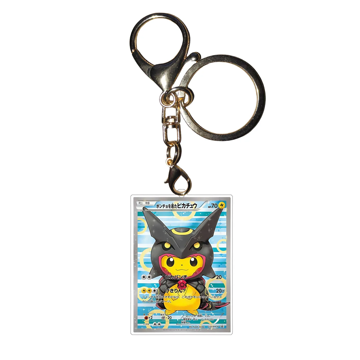 Llaveros de Pokémon Charizard Gyarados Ptcg, serie de travesti, figuras de juguete de acción acrílicas Diy, colgante de colección de juegos de Anime