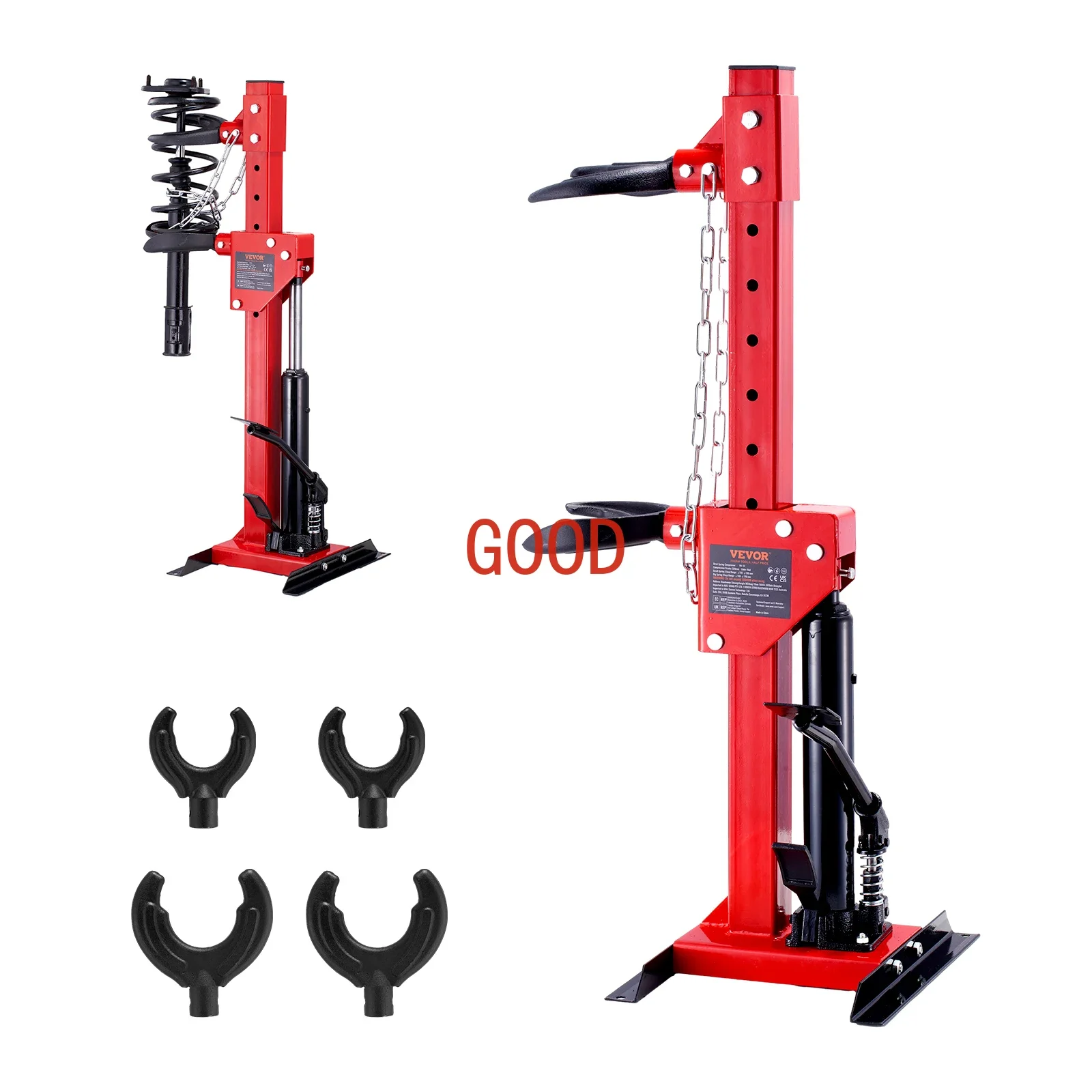 

Strut Spring Compressor 4.5 Ton / 9920 LBS Hydraulic Jack 1 Ton Rated Compression Force Auto Strut Coil Spring Compressor