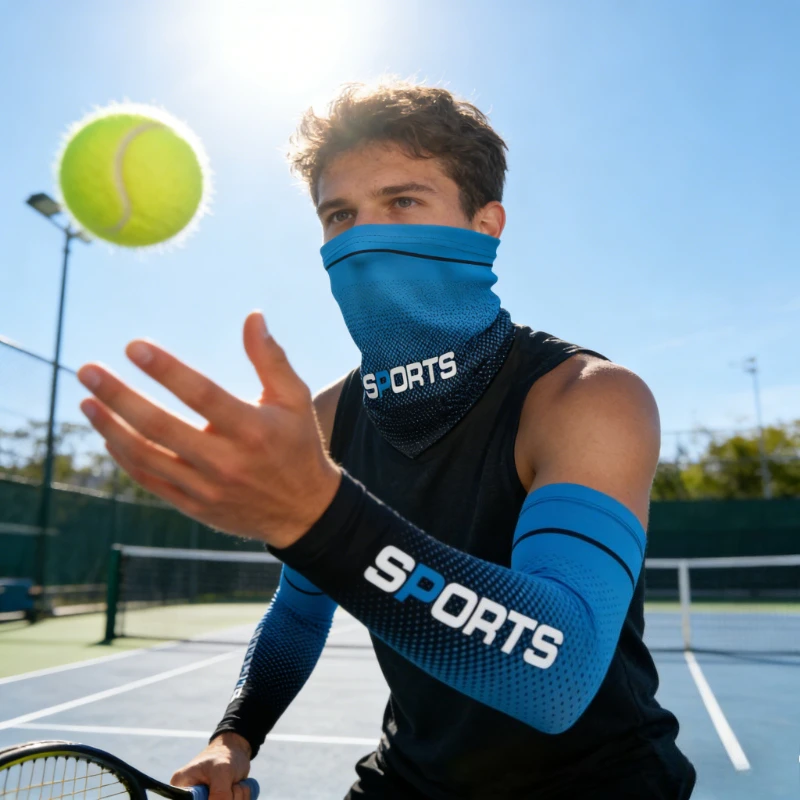 

Комплект из 2 предметов: летние охлаждающие нарукавники и солнцезащитные козырьки для мужчин, для вождения на открытом воздухе, рыбалки, велоспорта и защиты от солнца