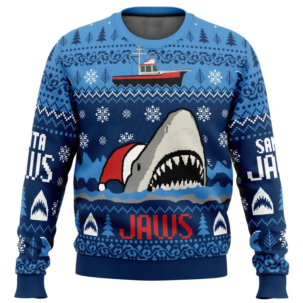 Santa Jaws Jaws Men… - image