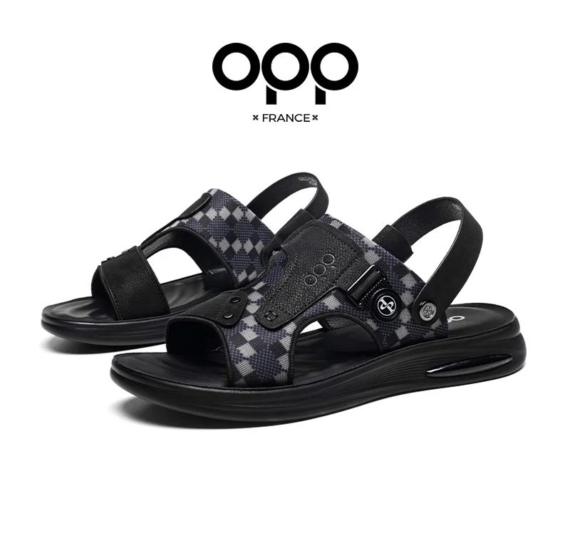 

OPP Summer Sandals Men Soft Mesh Couple Beach Slippers Cool Berkenstocks Sandals lights anti-water
