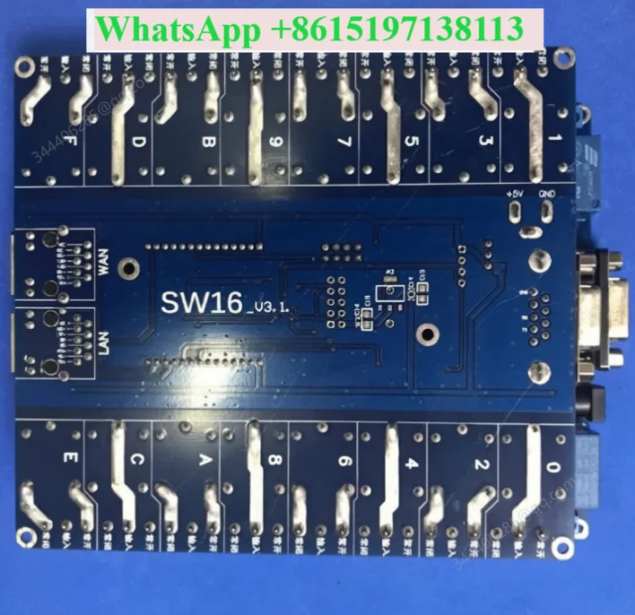 HLK-SW16K Control Switch 16 Channel Network Relay Remote Control WiFi Module Mobile