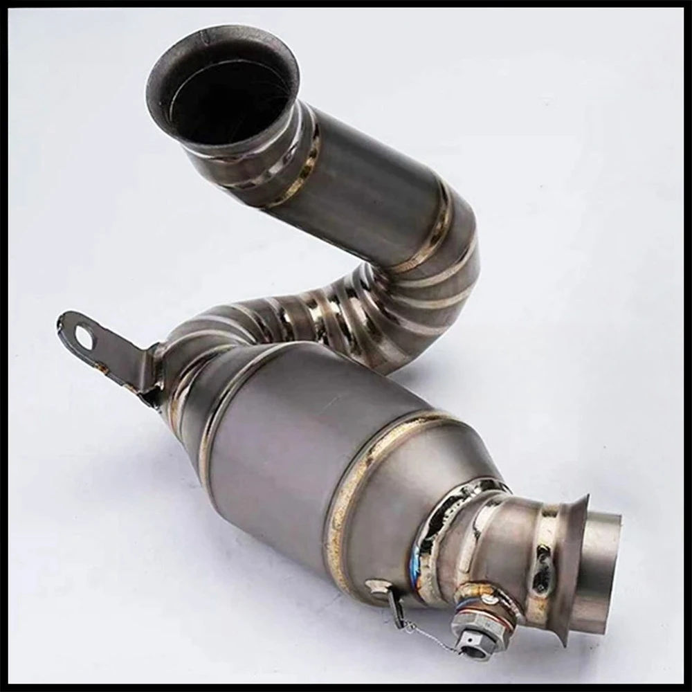 For SMT 2023-2025 for 790 Adventure/R 890 Adventure R 2025 Motorcycle Exhaust Muffler Connect Mid Link Pipe