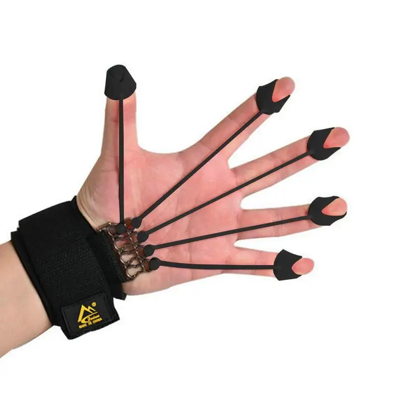 Finger Strengthener Bands Hand Grip Set Strengthener Exerciser Kit Finger Stretcher Speed Up Rehabilitation 10/20/40/60lbs