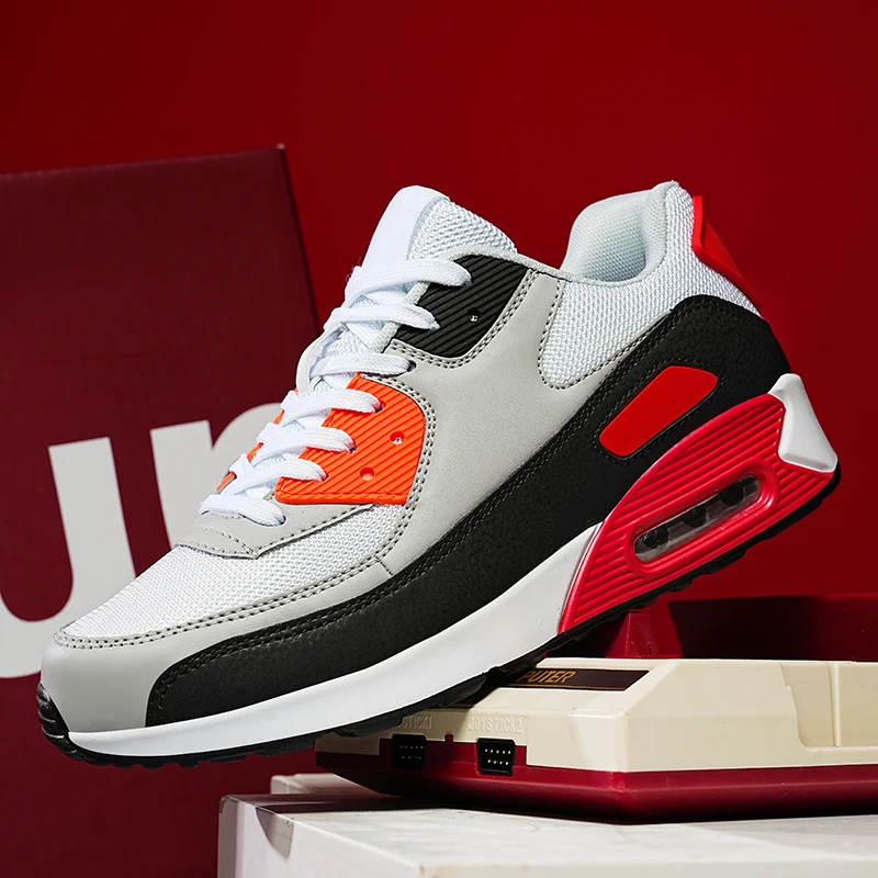 

2025Новые удобные повседневные мужские кроссовкиMAX90Classic 39-46Высококачественная мужская спортивная обувь