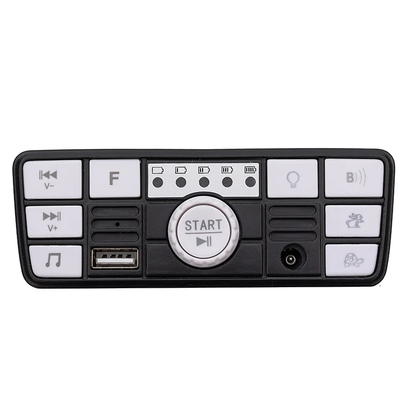 302 12V Kid's Electric Dar  Power Supply Center Control ,Multi Function Bluetooth Music  Power Monitor