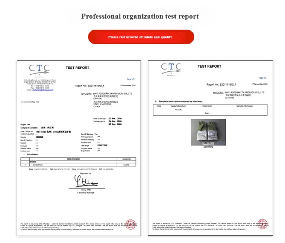 1000 ° C قفازات مقاومة للحرارة قطع مقاومة الإشعاع الحرارة والحروق حماية الأراميد الألومنيوم احباط قفازات الفرن للشواء الصناعي #6
