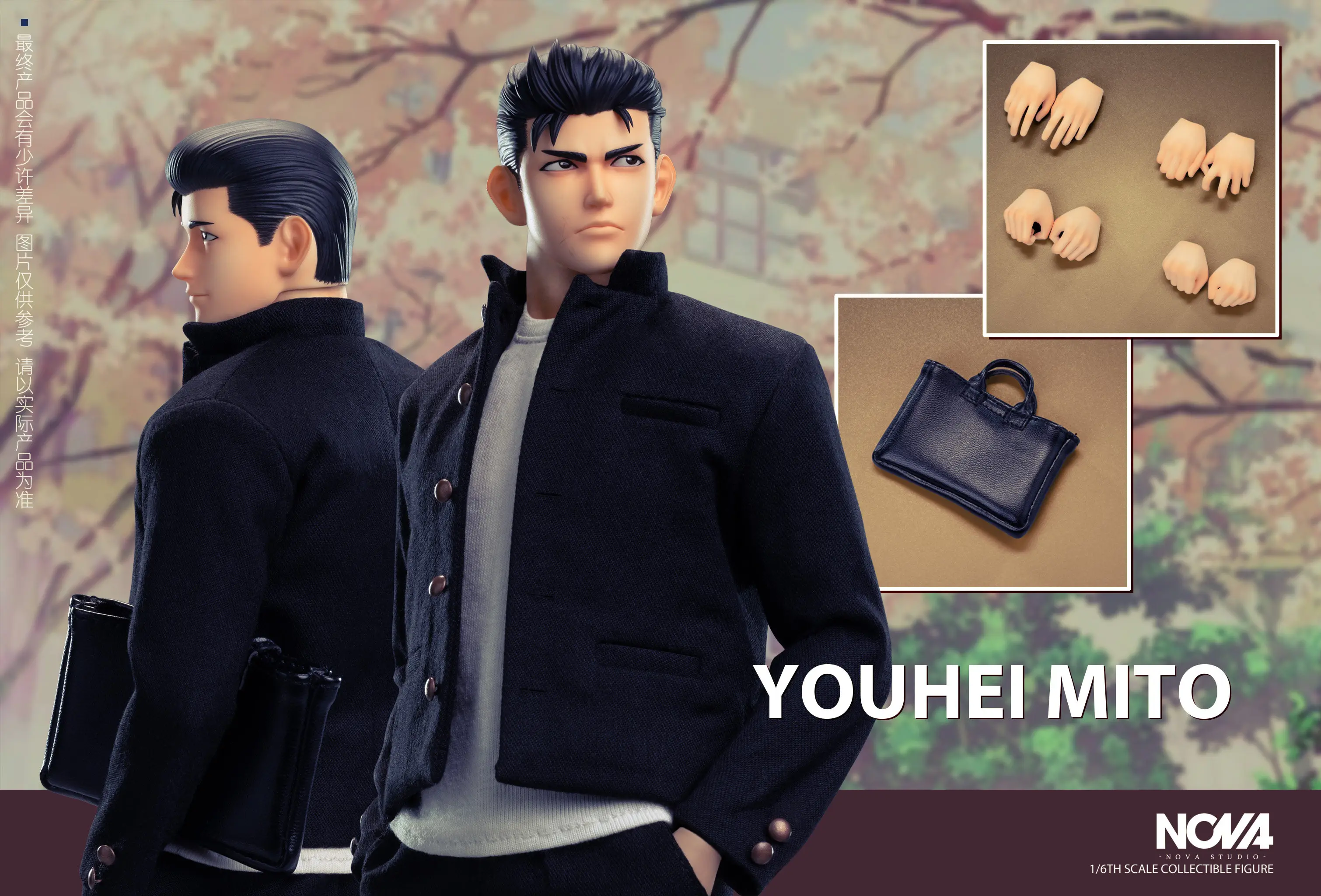 

【 in Stock 】 NOVA Studio 1/6 Hot Blooded Legion Mito Yohei Mobile Doll Handmade