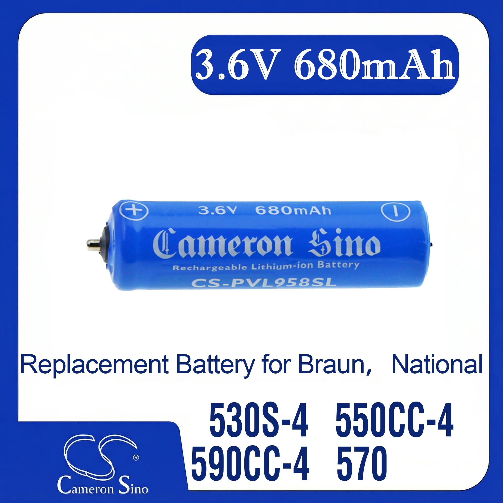

Cameron Sino battery for 50-B1000s, 50-M1000s, 50-M1200s Easy Clean, FN. 67030718, 67030924, 7030924, 81489177, U36A R14A,
