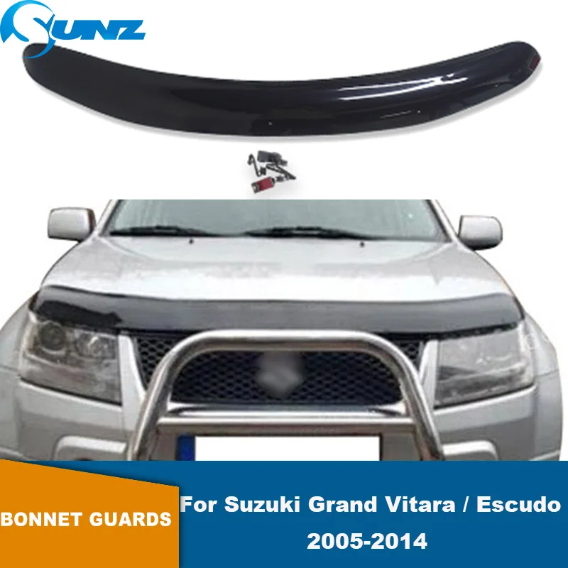 Bonnet Guard For Suzuki Grand Vitara / Escudo 2005 2006 2007 2008 2009 2010 2011 2012 2013 2014 Hood Bonnet Deflector Bug Shield