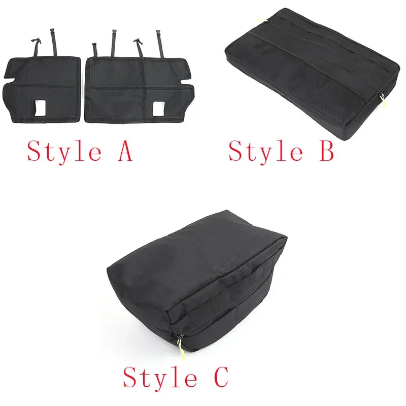 

Oxford Cloth Black For Haval Raptors 2025 Car tailgate central control storage bag rear seat back hanging bag Car accessories