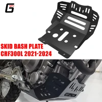 CRF 300L 2024 cubierta de protección debajo del motor para HONDA CRF300L 2021-2022 accesorios de motocicleta placa de deslizamiento Bash marco protector 2023