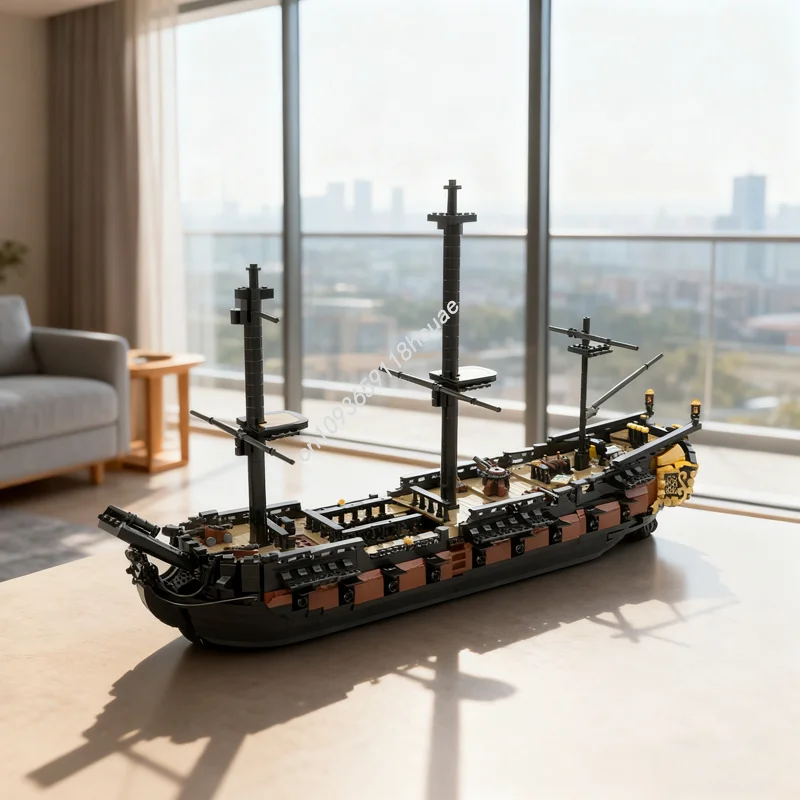 

3090pcs MOC Libert Frigate Piratesed Model Building Blocks Construction Christmas Gift Assemble DIY Toy Creative Kids Birthday
