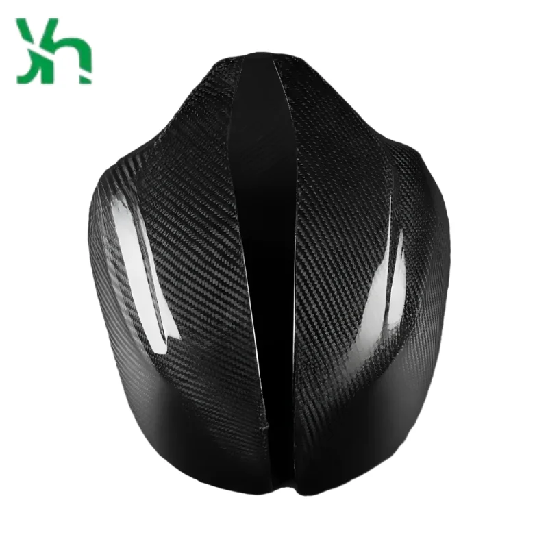 مرآة جانبية من ألياف الكربون الجافة لسيارات BMW X5M X6M F85 F86 (2015-2019) غطاء من ألياف الكربون ملحقات خارجية #3
